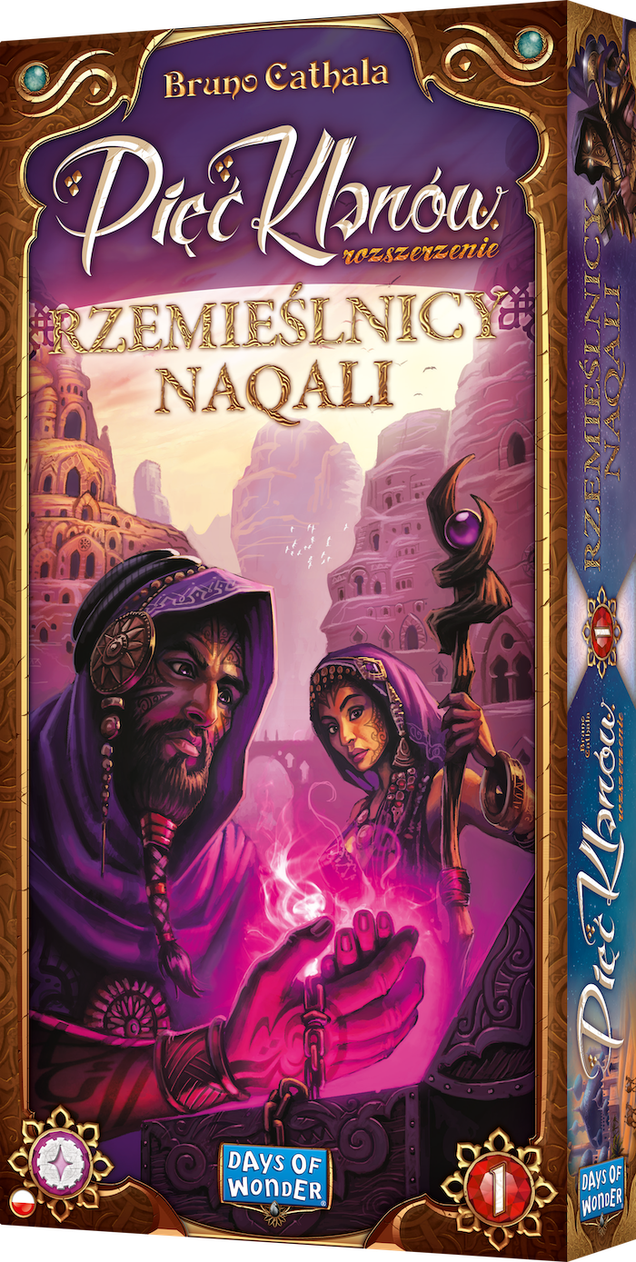 Gra Pięć Klanów Rzemieślnicy Naqali dodatek