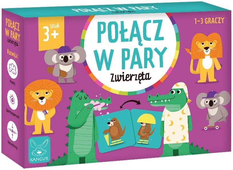 Gra Połącz w pary Zwierzęta