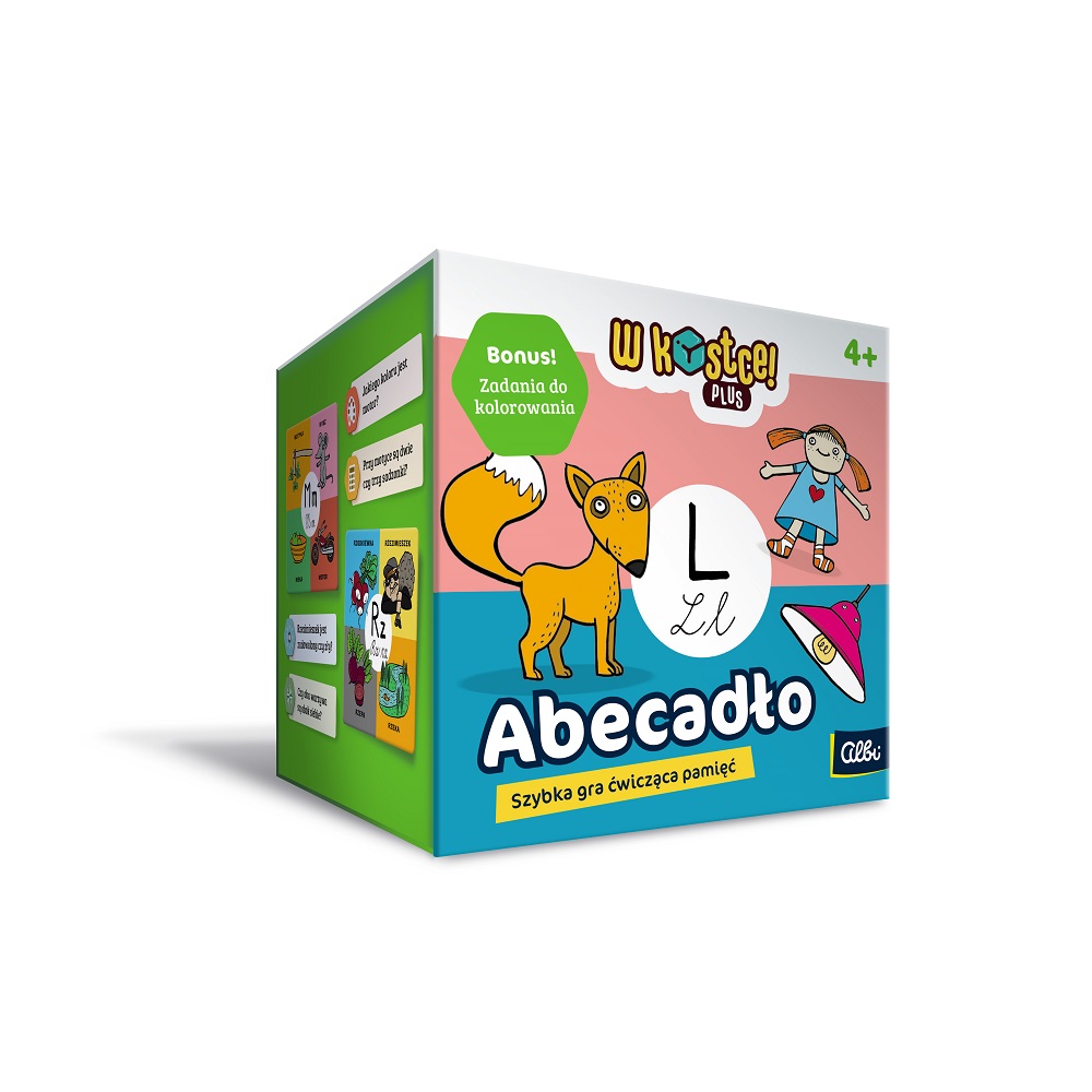 Gra W kostce! PLUS Abecadło