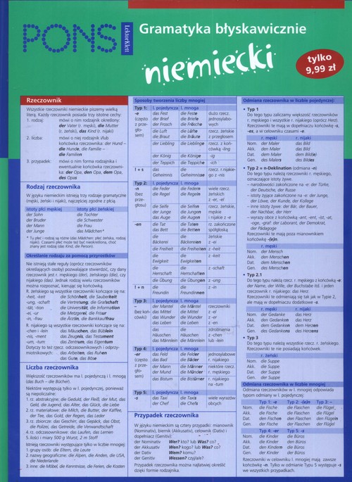 Gramatyka błyskawicznie niemiecki