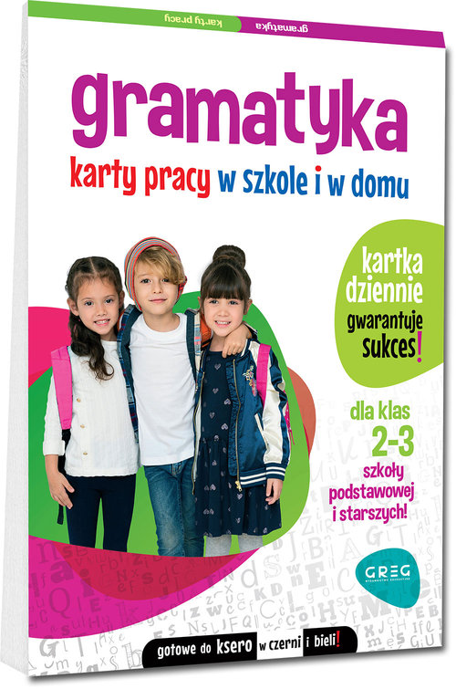 Gramatyka Klasa 2-3 Karty pracy w szkole i w domu