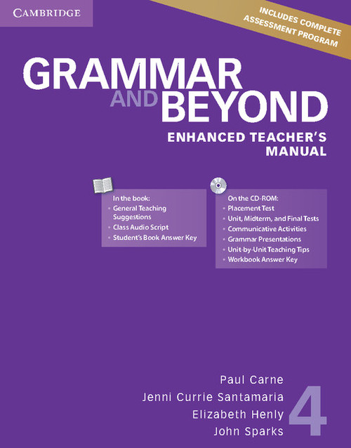 Grammar and Beyond 4 Enhanced Teacher's Manual with CD-ROM