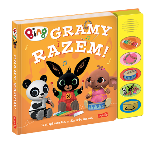 Gramy razem! Bing. Książeczka z dźwiękami
