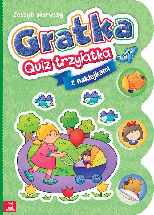Gratka-Quiz trzylatka Zeszyt pierwszy