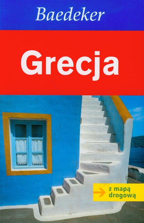 Grecja z mapą drogową przewodnik