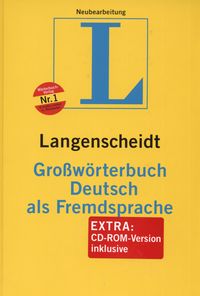 Grobworterbuch Deutsch als Fremdsprache  mit CD-ROM