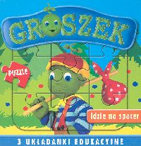 Groszek idzie na spacer 3 układanki edukacyjne