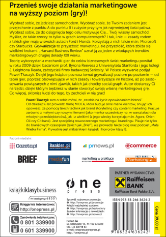 GRYWALIZACJA. Jak zastosować reguły gier w działaniach marketingowych. eBook