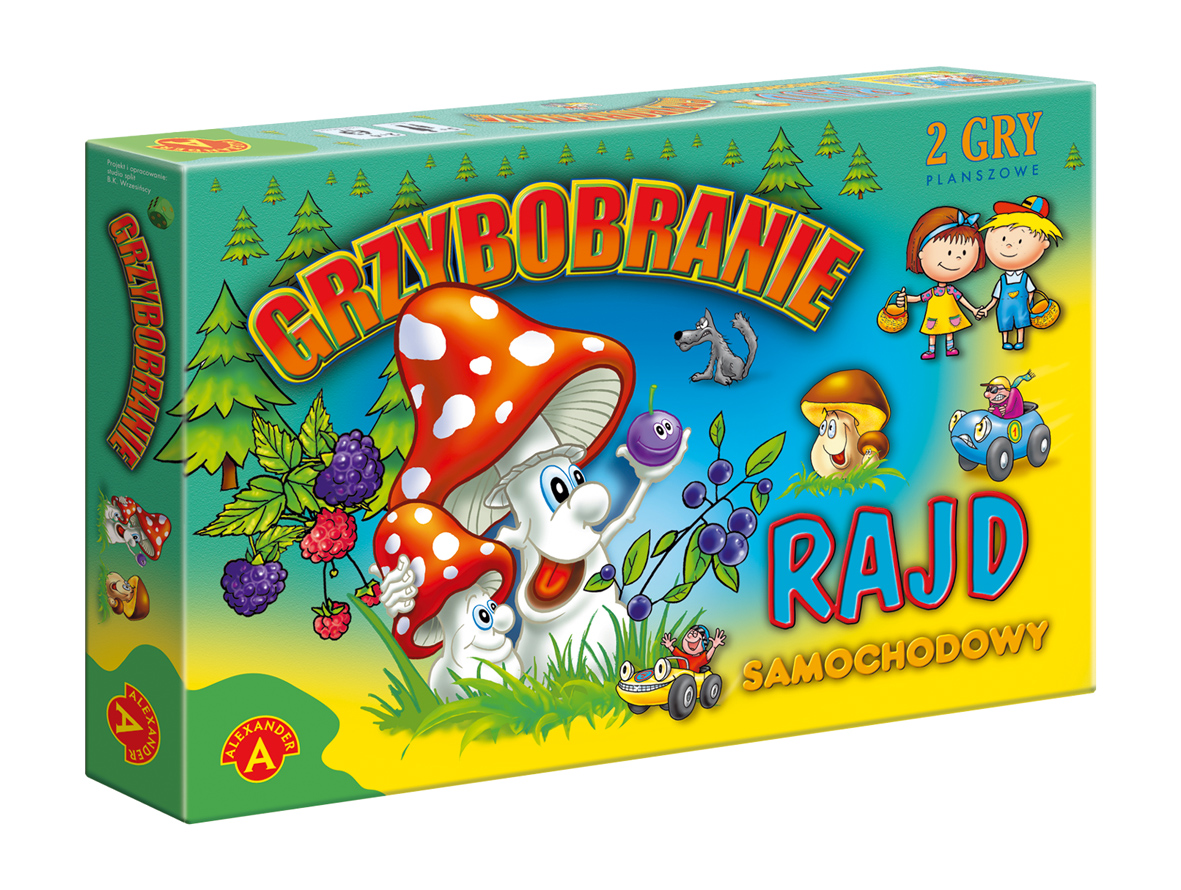 Grzybobranie Rajd samochodowy