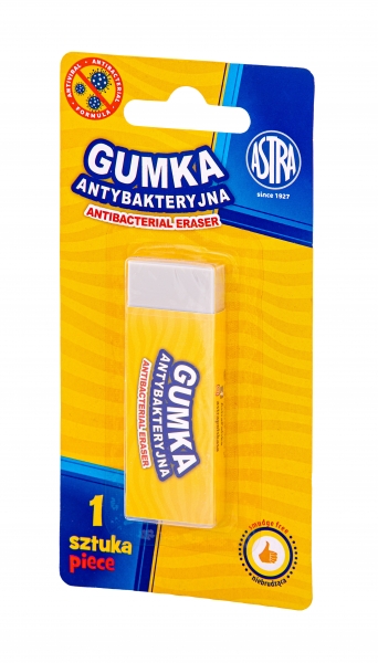 Gumka antybakteryjna 1 szt.