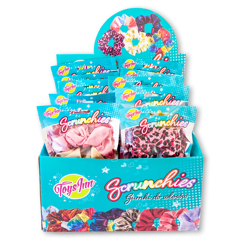 Gumki do włosów 3 szt mix wzorów