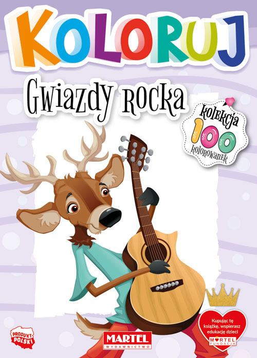 Gwiazdy rocka. Koloruj