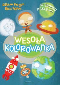 Heniś Wesoła kolorowanka z naklejkami