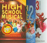 High School Musical Zestaw tom 1-3