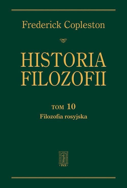 Historia filozofii Tom 10