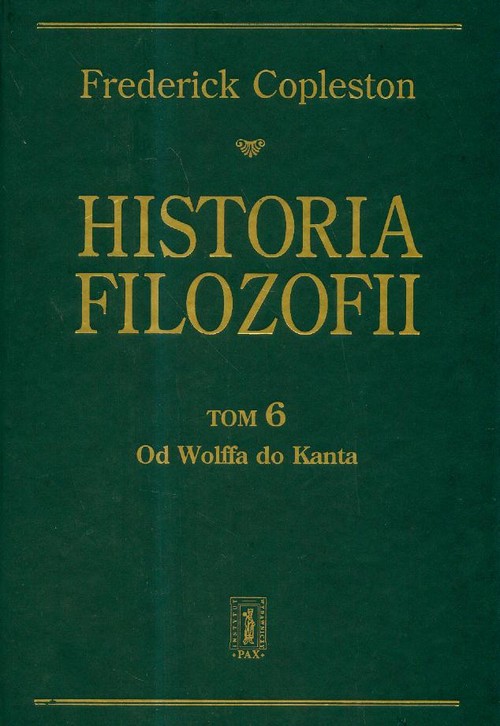Historia filozofii Tom 6
