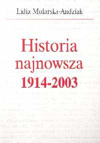 Historia najnowsza 1914-2003