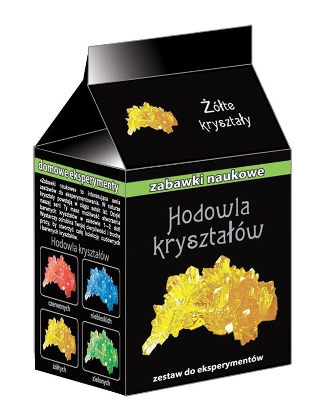 Hodowla kryształów żółty kryształ