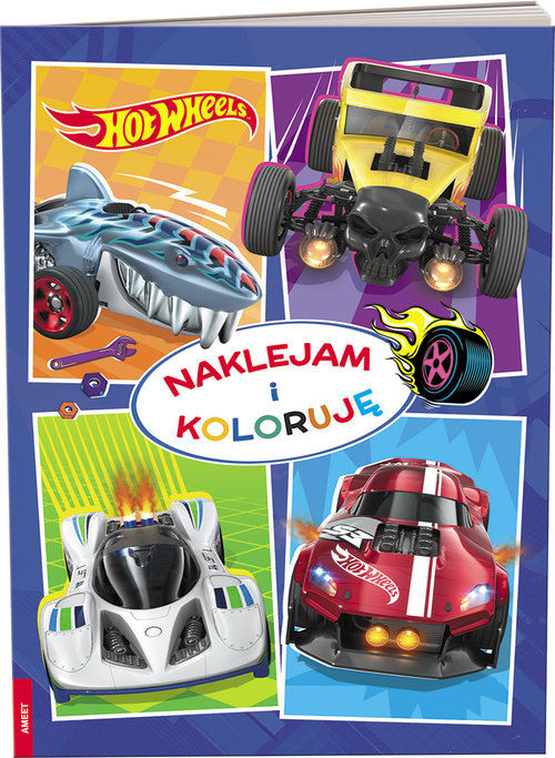 Hot Wheels Naklejam i Koloruję