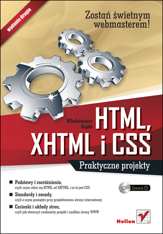 HTML, XHTML i CSS. Praktyczne projekty. Wydanie II. eBook