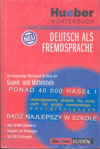 Hueber Worterbuch Deutsch als Fremdsprache