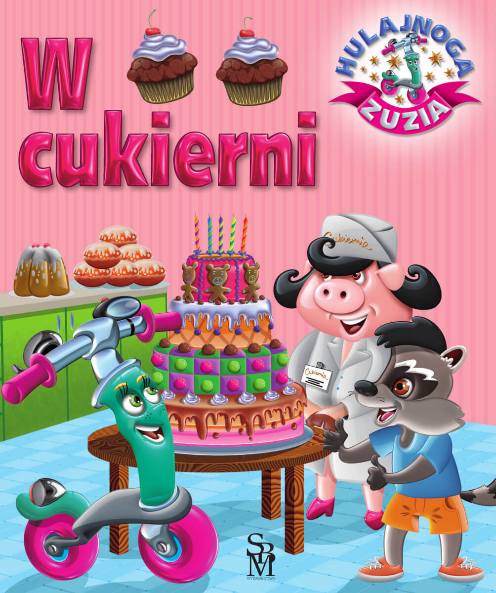 Hulajnoga Zuzia W cukierni