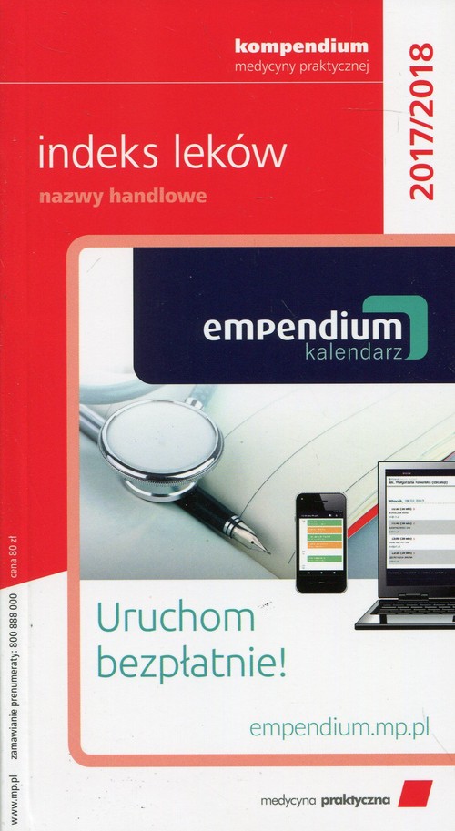 Indeks leków 2017/2018 nazwy handlowe