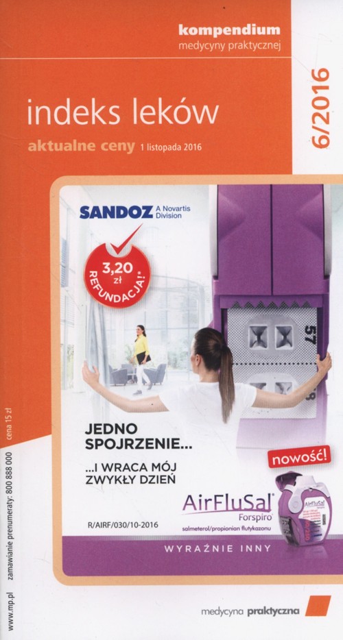 Indeks leków 6/2016