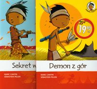 Indianin Nitou Zestaw Demon z gór Sekret wiatru