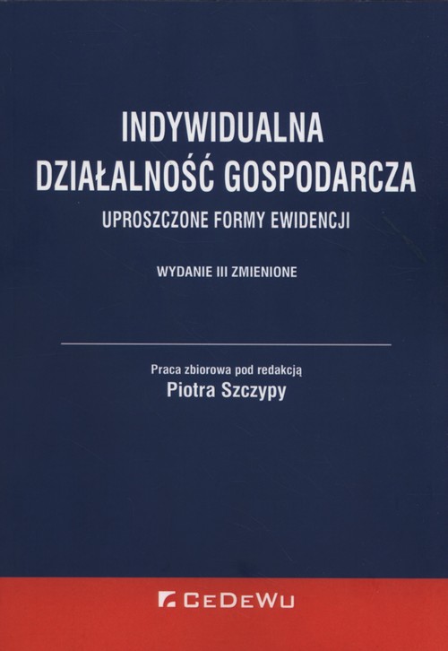Indywidualna działalność gospodarcza