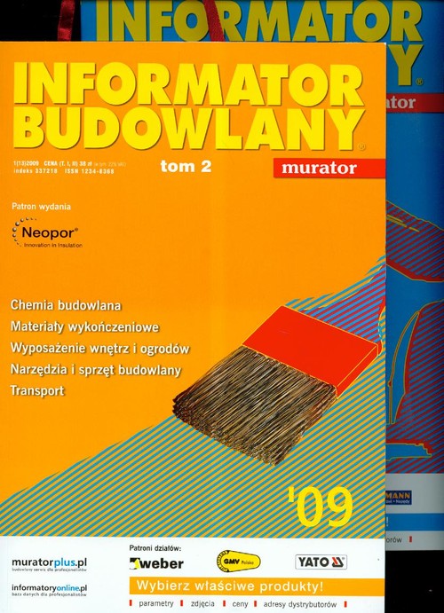 Informator budowlany 2009 Tom 1 i 2
