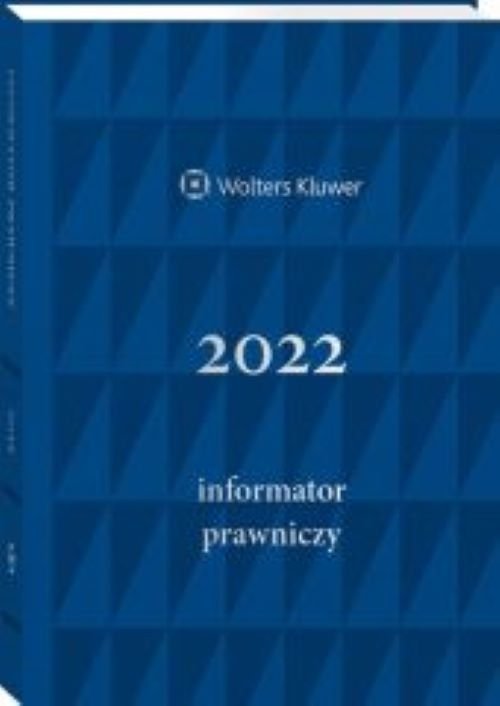 Informator Prawniczy 2022 Granatowy A5