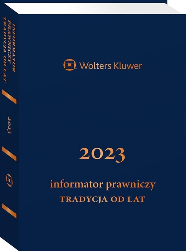 Informator Prawniczy 2023 granatowy B6