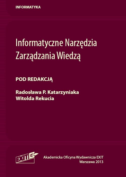 Informatyczne Narzędzia Zarządzania Wiedzą