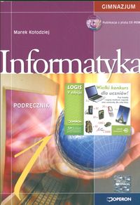 Informatyka 1 Podręcznik z płytą CD