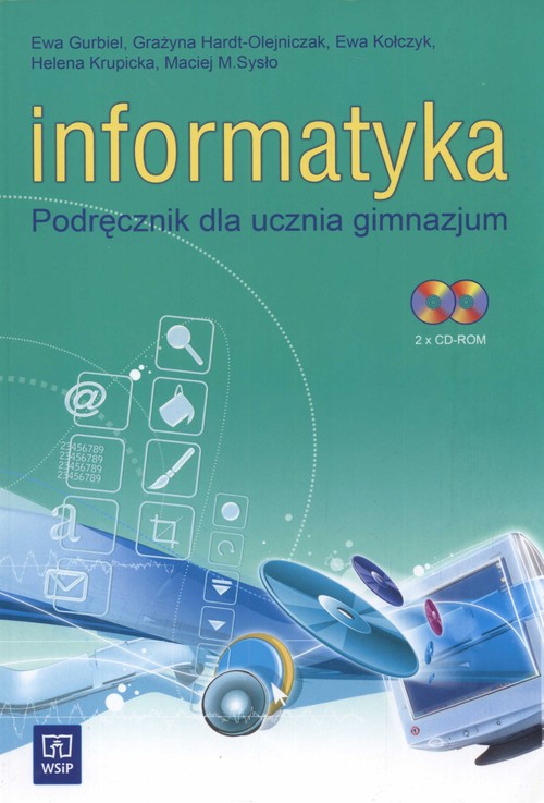 Informatyka - podręcznik, gimnazjum (2 płyty CD gratis)