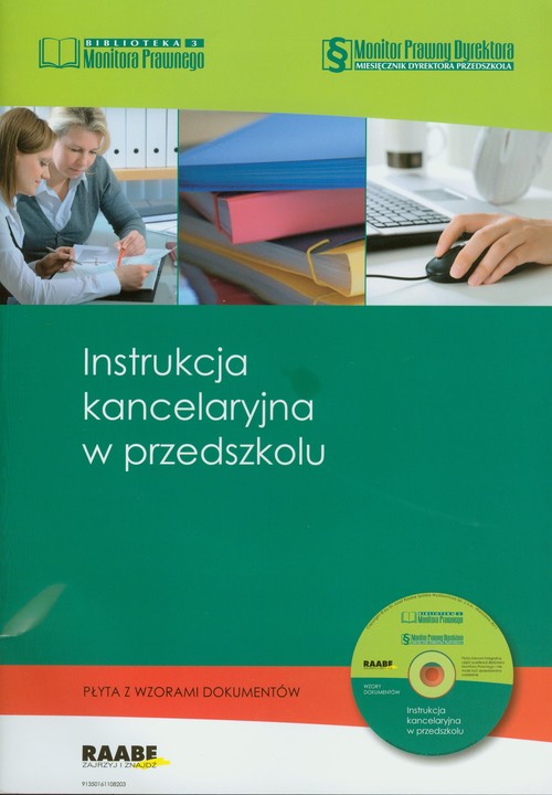 Instrukcja kancelaryjna w przedszkolu z płytą CD