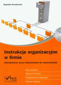 Instrukcje organizacyjne w firmie z płytą CD