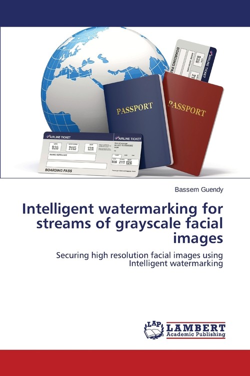 Intelligent watermarking for streams of grayscale facial images
