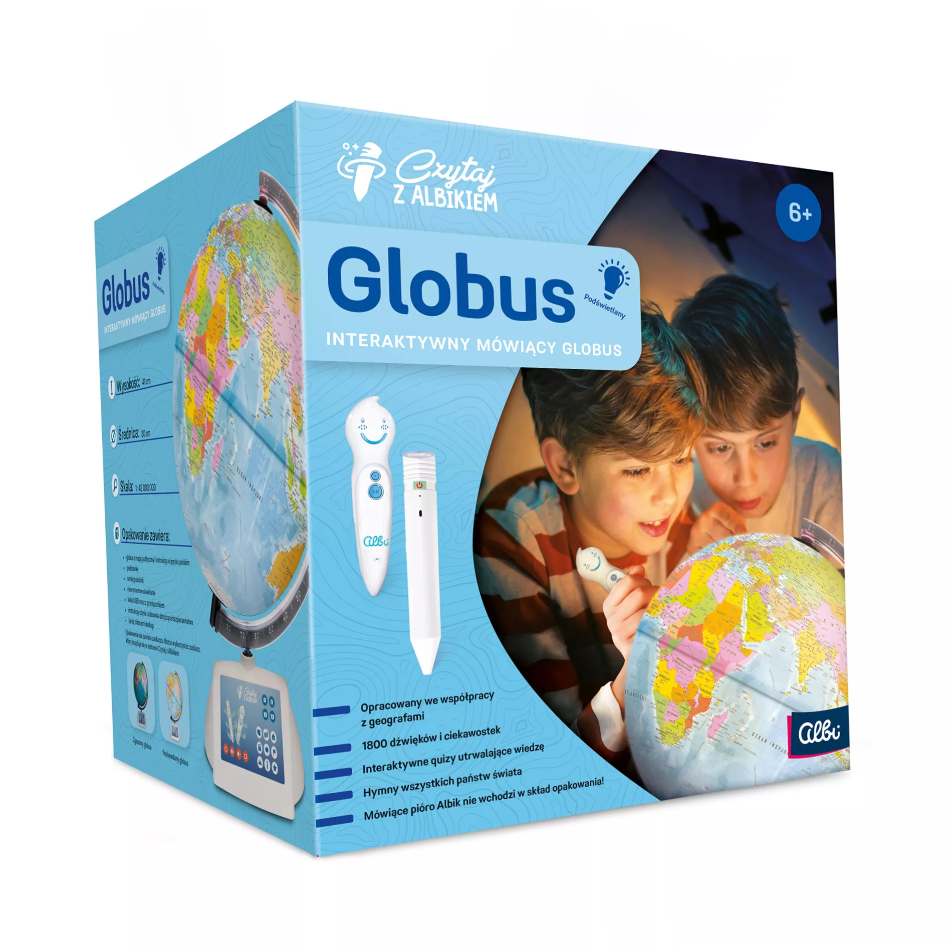 Interaktywny Mówiący Globus