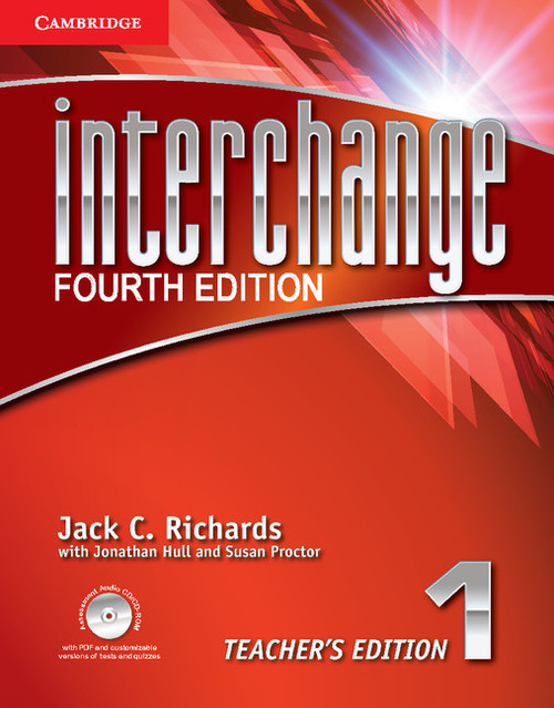 Interchange 1 Teacher's Edition with Assessment Audio CD/CD-ROM