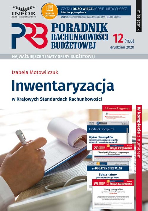 Inwentaryzacja w Krajowych Standardach Rachunkowości