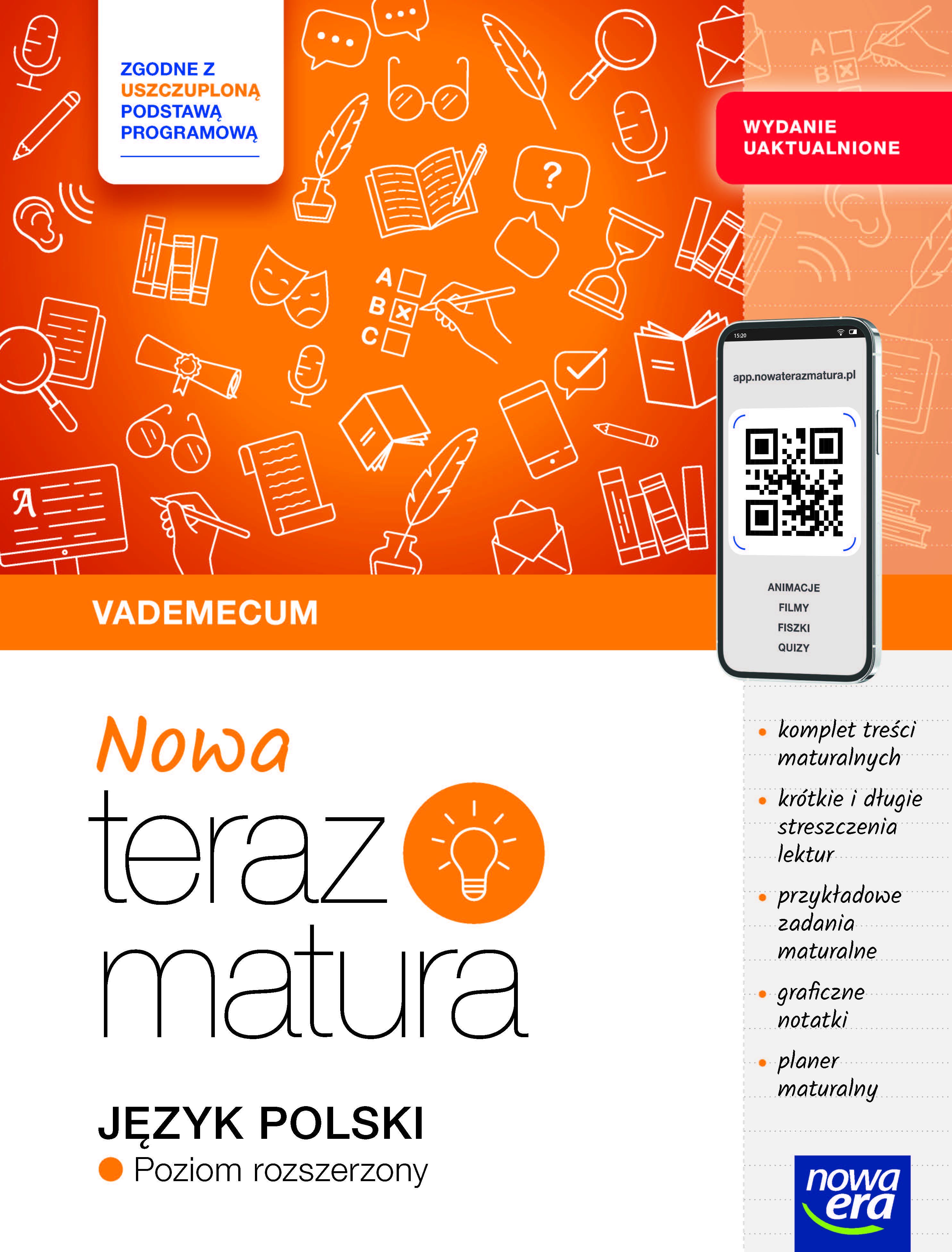 J. Polski Nowa Teraz Matura Vademecum 2025/26 ZR