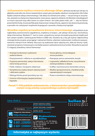 Jak założyć skuteczny i dochodowy sklep internetowy. Wydanie II. eBook