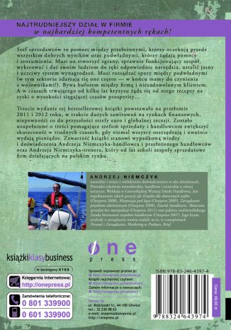 Jak zarządzać zespołem handlowym i przetrwać. Poradnik dla szefów sprzedaży i handlowców. Wydanie II