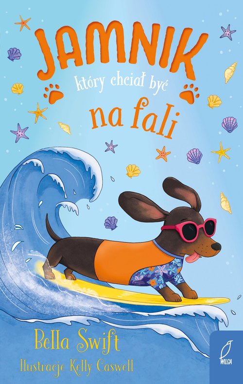 Jamnik który chciał być na fali