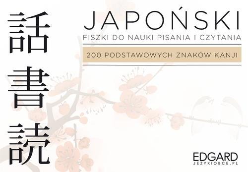 Japoński. Fiszki do nauki czytania i pisania. 200 podstawowych znaków kanji - 204 fiszki + podręcznik