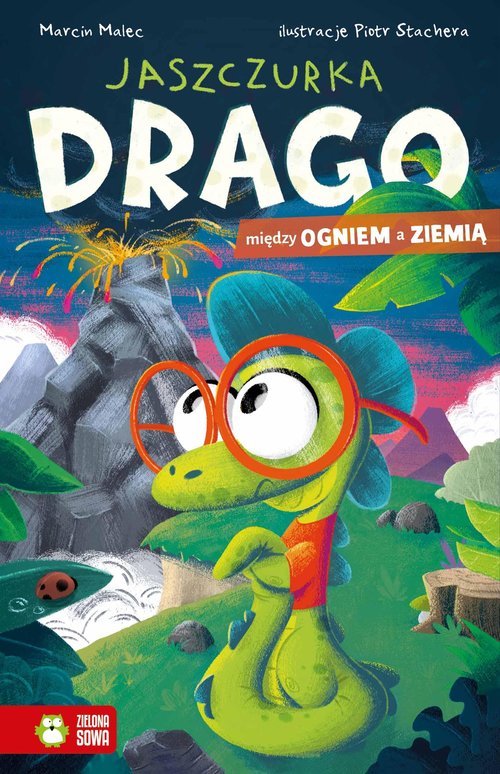 Jaszczurka Drago Między ogniem a ziemią