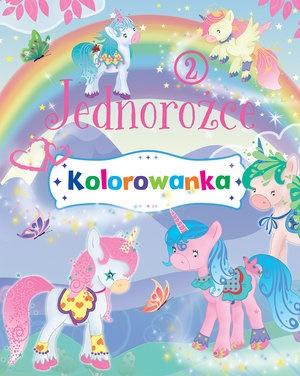 Jednorożce. Kolorowanka 2