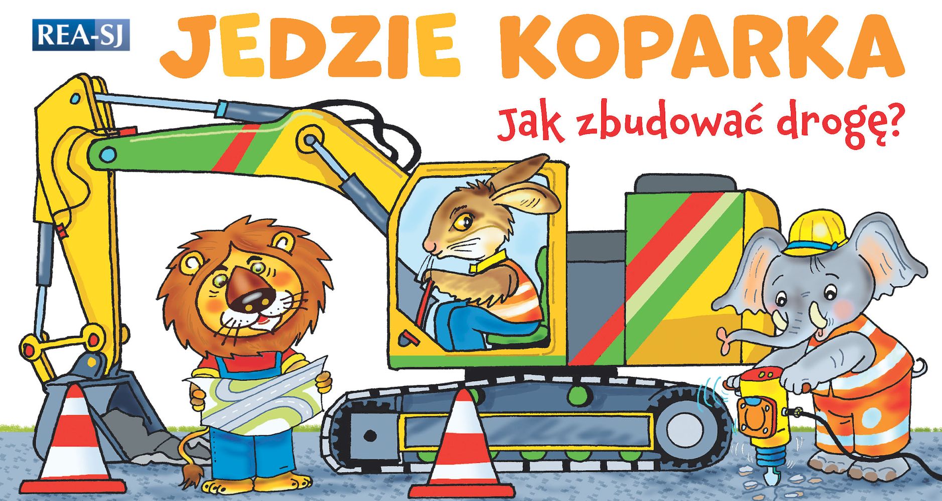 Jedzie koparka rozkładanka